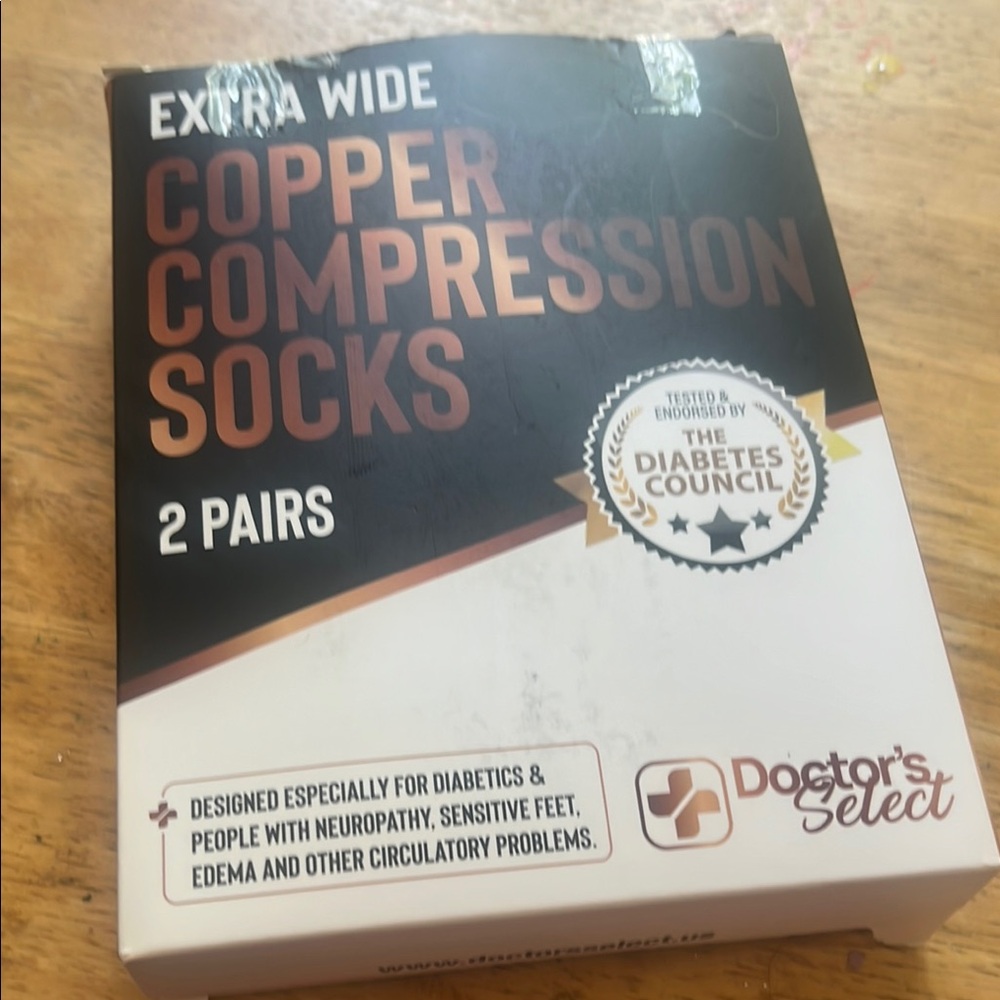 Black Casual Socks with Extra Wide Fit